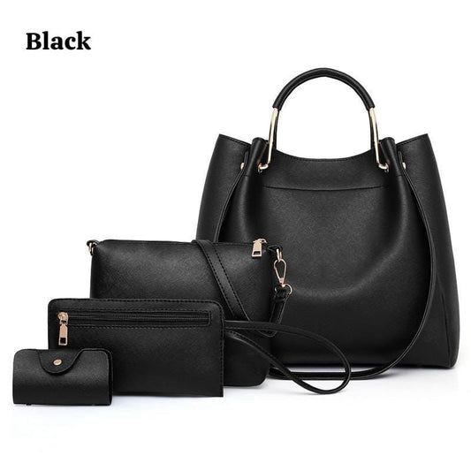 2024 Women's Bag Set: Chic Tote, Shoulder, Crossbody, and Bucket Styles
