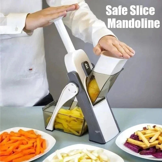 Easy-Slice Kitchen Pro: Swift & Safe Veggie and Fruit Cutter